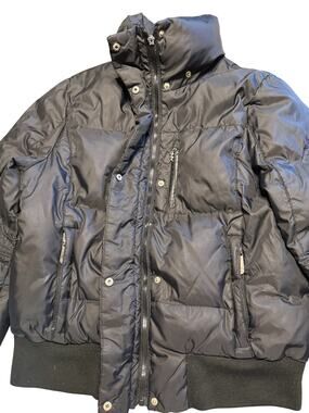 Zero X Posur Down  Black Puffer Jacket Size S